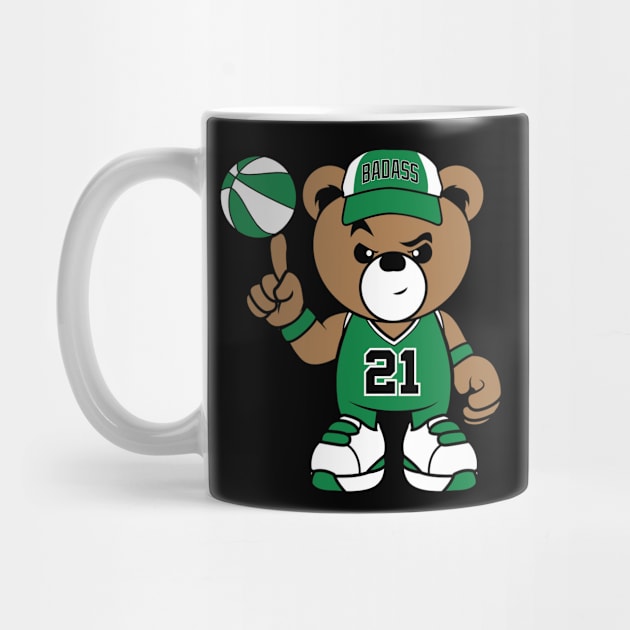 basketball teddy bear by janvimar